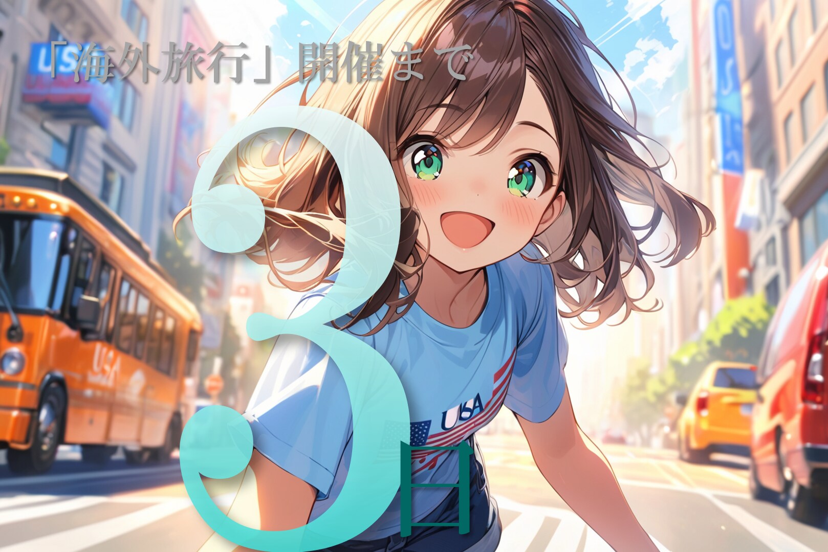 【海外旅行あと3日🗽】ホカ＠アメリカ
