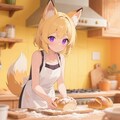 パンを焼くクレアちゃん 5枚目