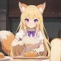 パンを焼くクレアちゃん 3枚目