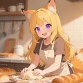 パンを焼くクレアちゃん 12枚目