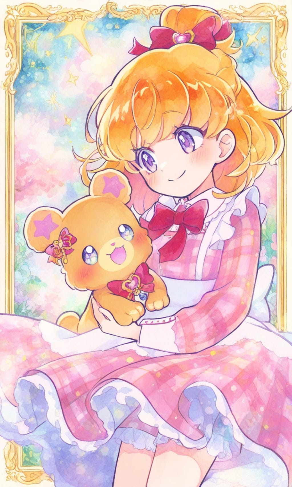 ふわりゆめかわ❤朝日奈みらい＆モフルン。