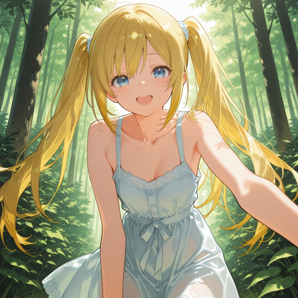 金髪ツインテール | の人気AIイラスト・グラビア