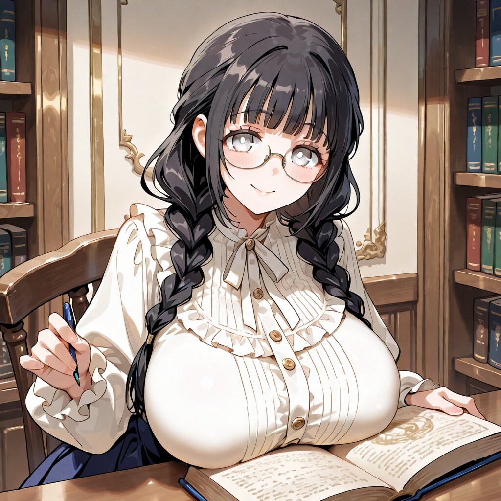 おさげちゃん
