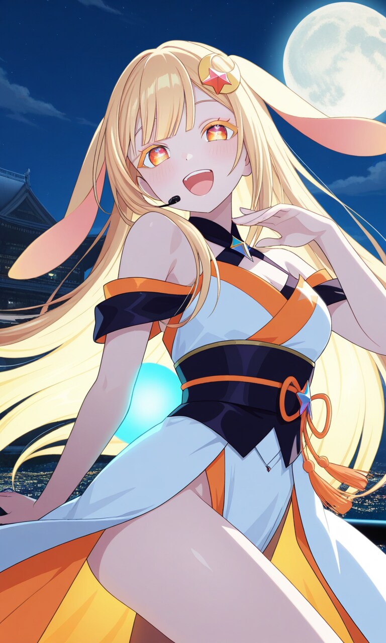 PixAIで超かぐや姫！