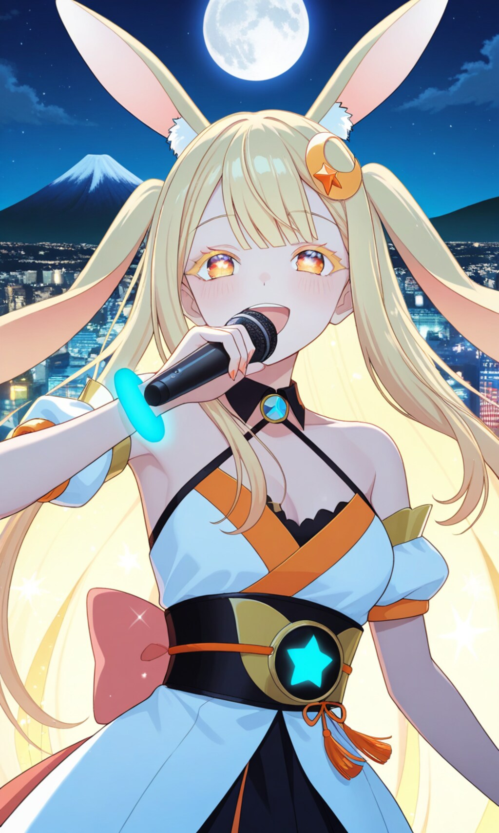 PixAIで超かぐや姫！