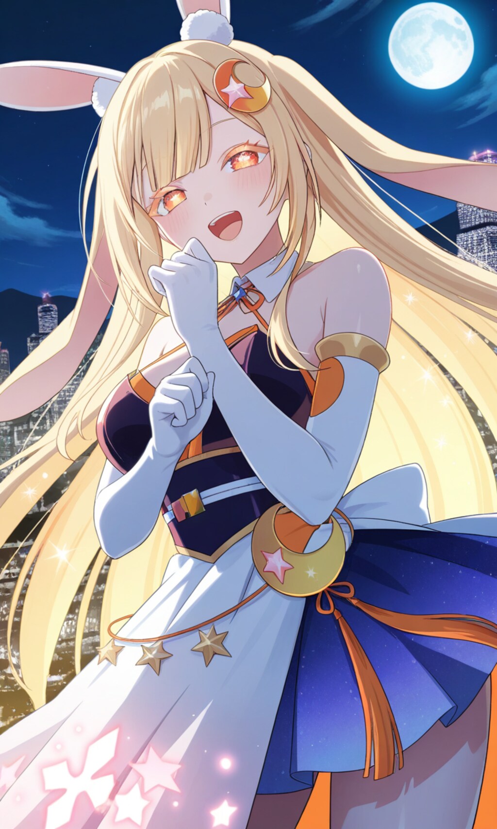 PixAIで超かぐや姫！