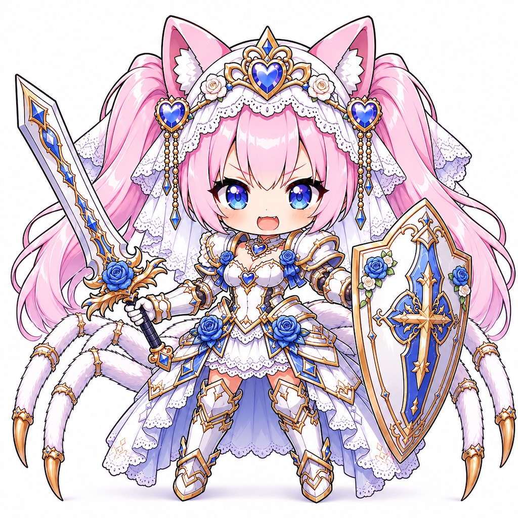 青薔薇【聖花騎士】《天上の花嫁》💙アルティナ・エバーブルーム