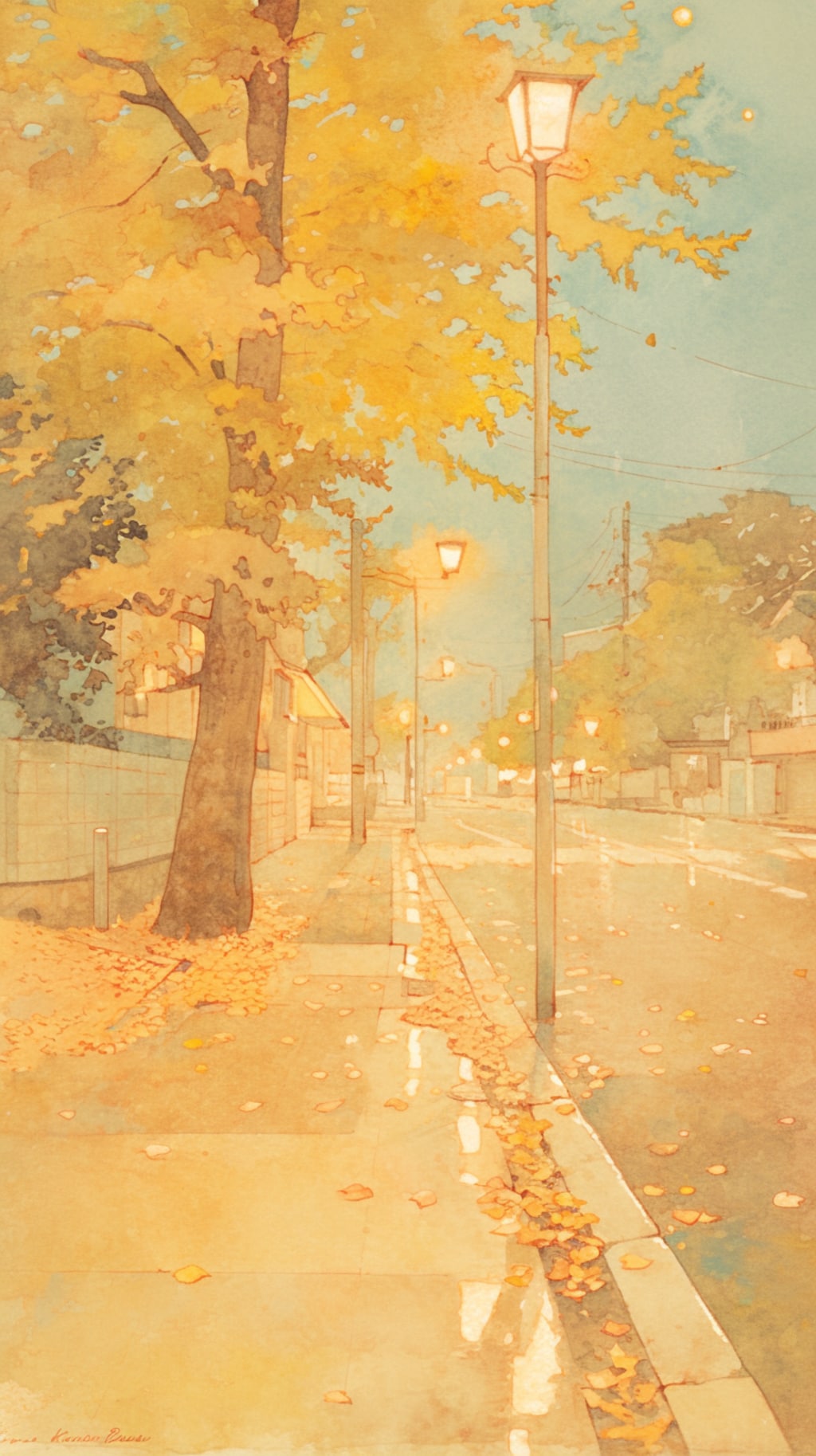 ふらり夜の長き