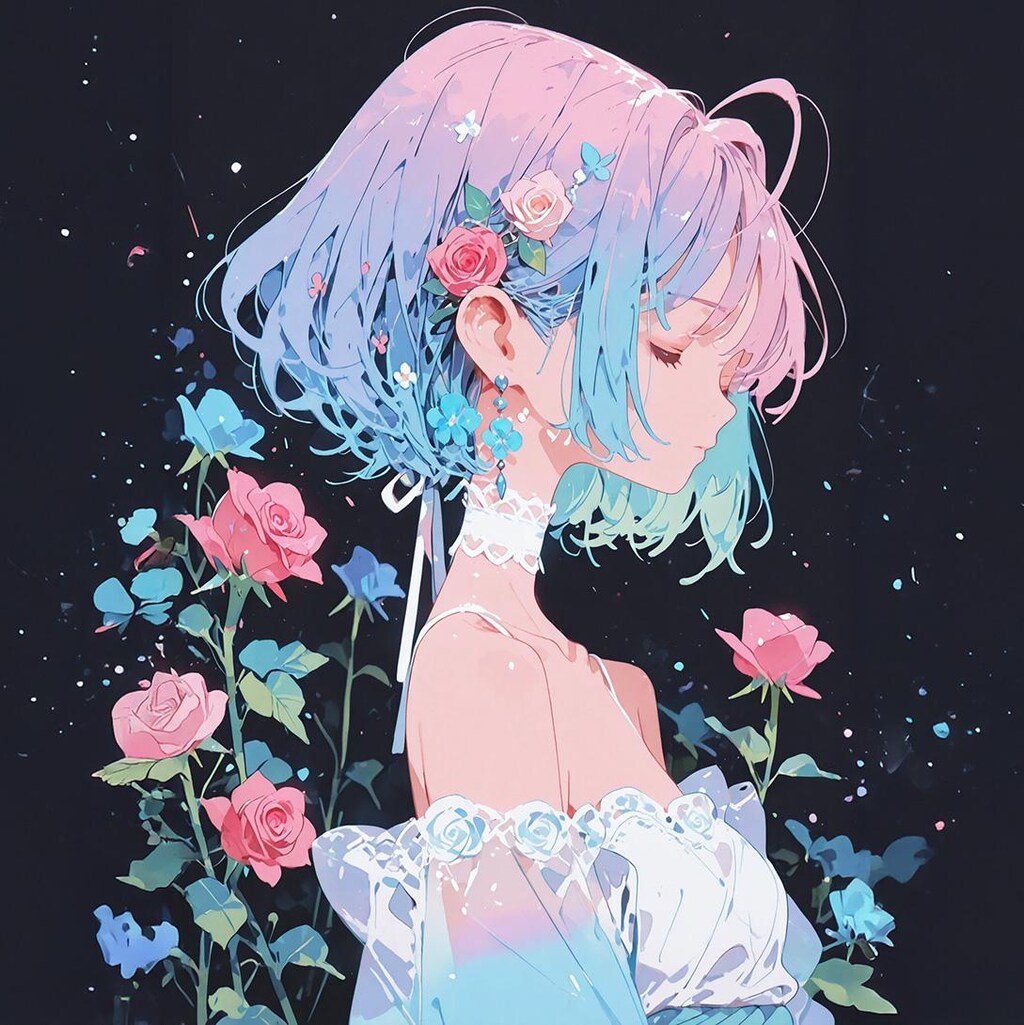 バラのポートレートB