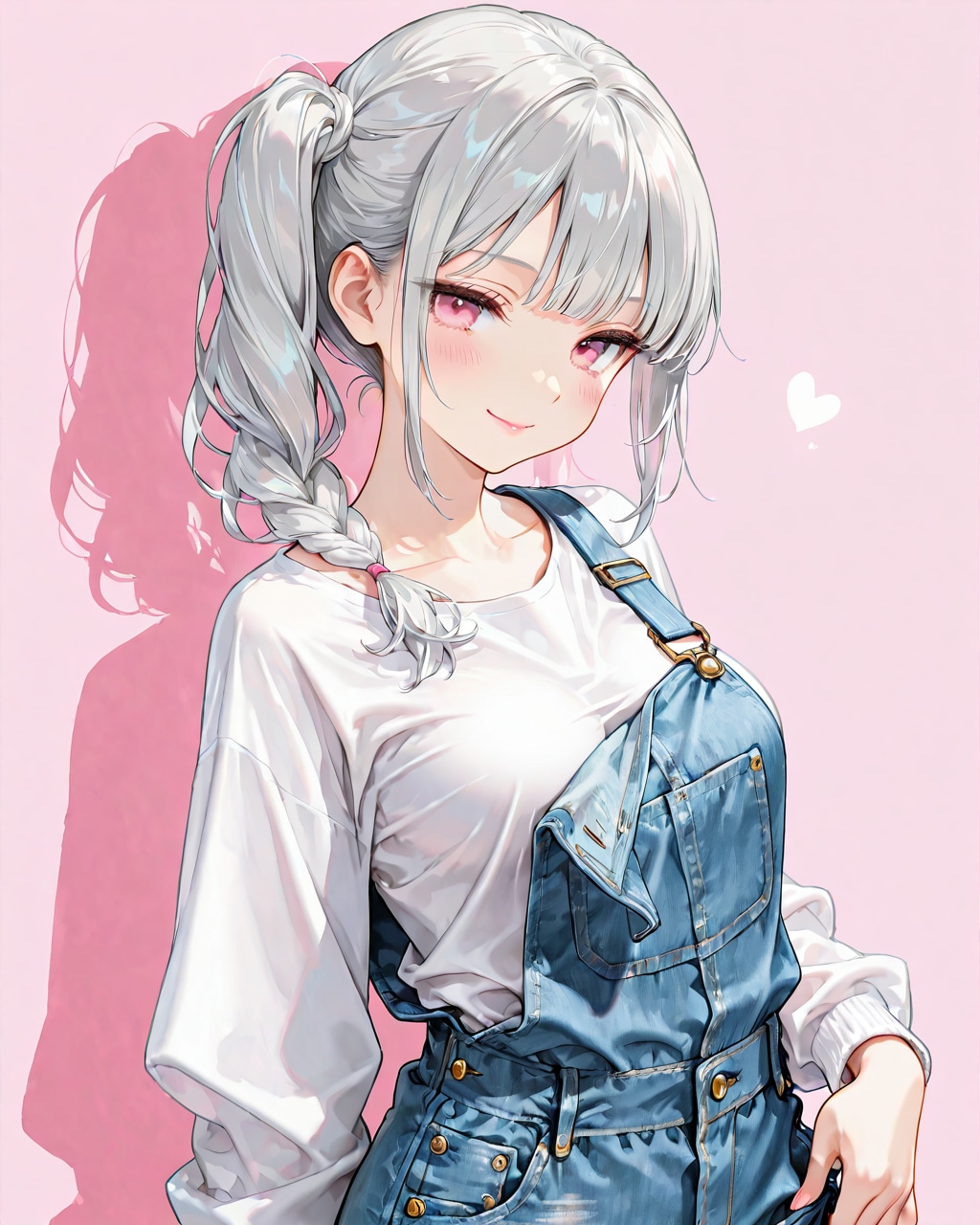 オーバーオールなアイシャちゃん