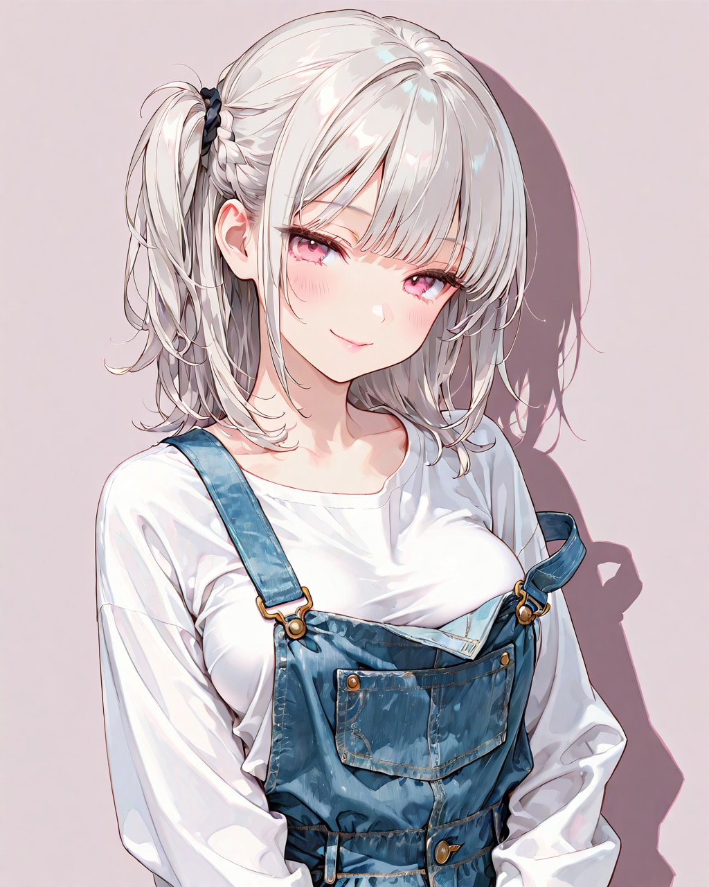 オーバーオールなアイシャちゃん