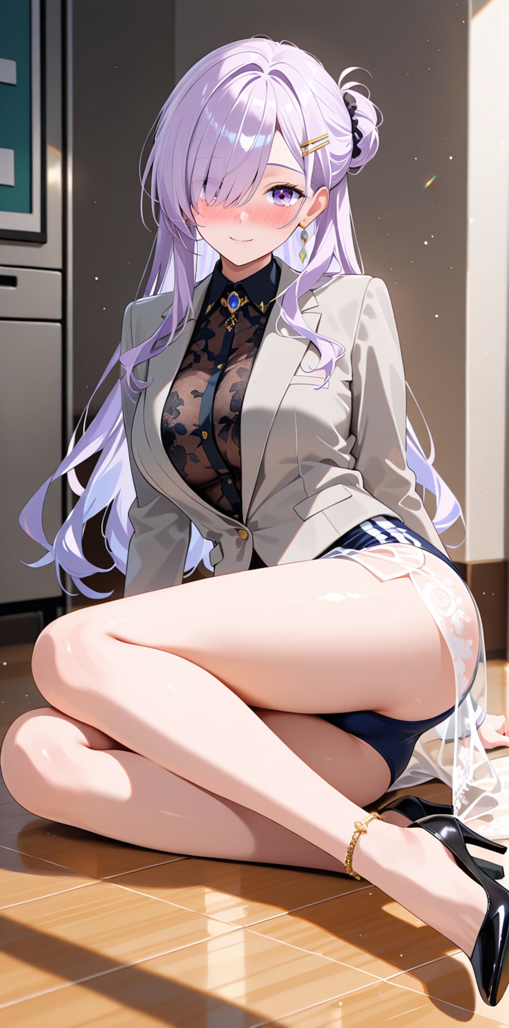 わたしが選んだのっ♡　キュートな制服を採用したお姉さん