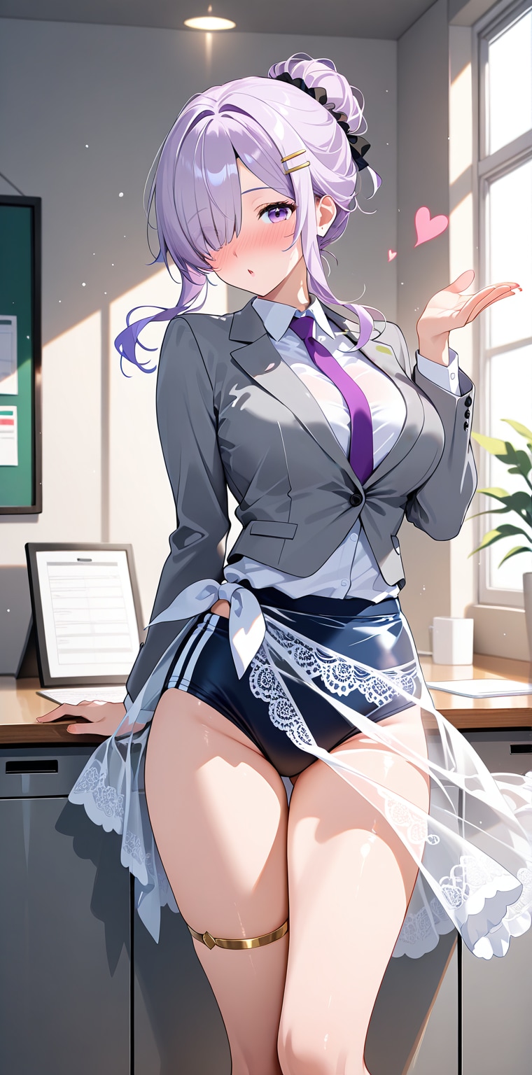 わたしが選んだのっ♡　キュートな制服を採用したお姉さん