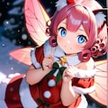 クリスマスのネコミミ妖精 6枚目