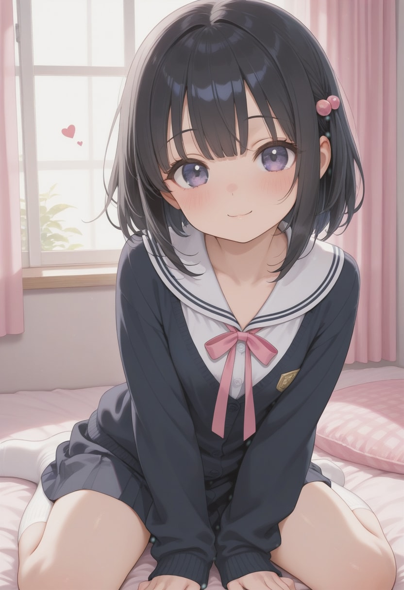 黒髪の美少女(136) | の人気AIイラスト・グラビア