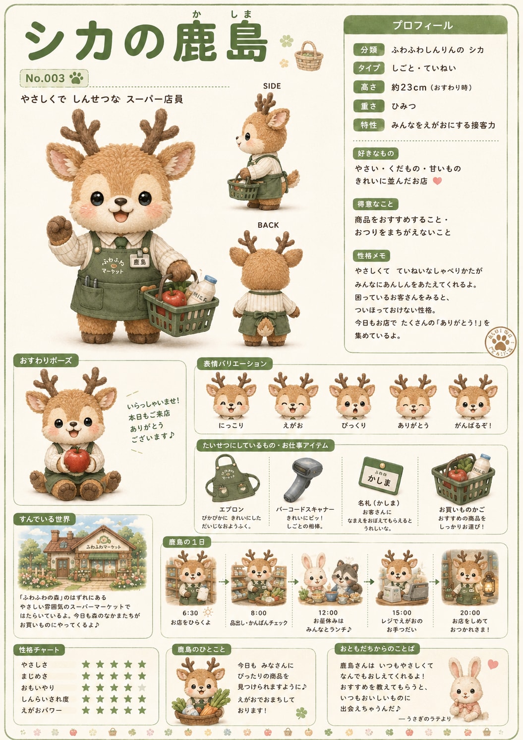 森のおともだち
