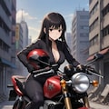 二輪に乗ってみました！ 2枚目