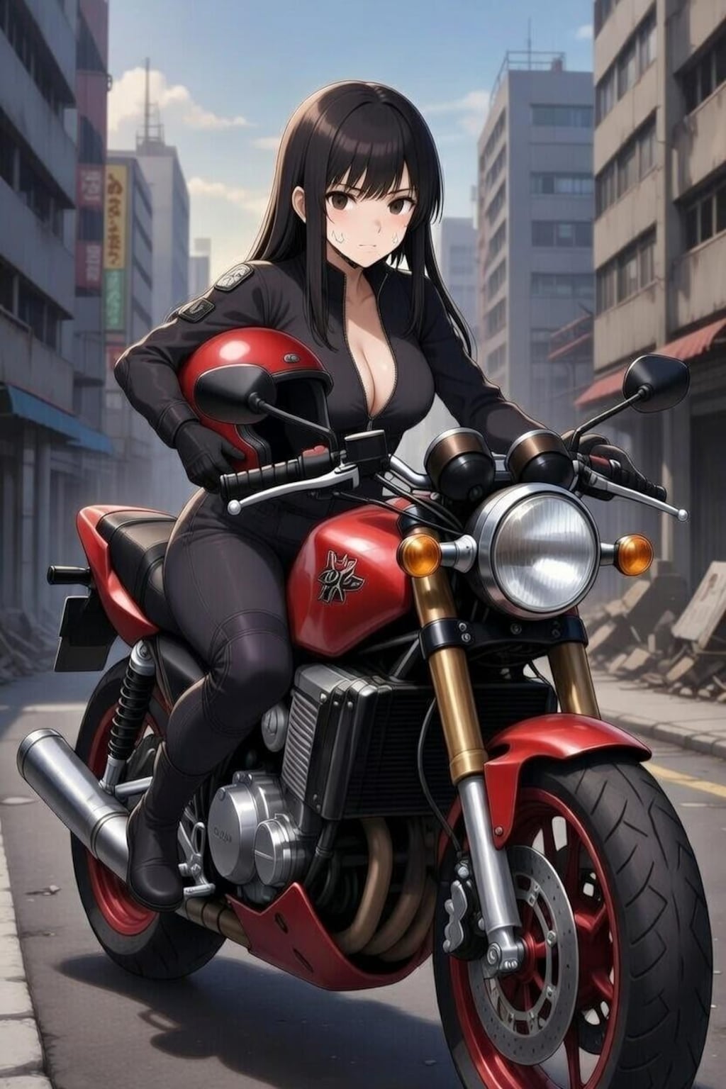 二輪に乗ってみました！
