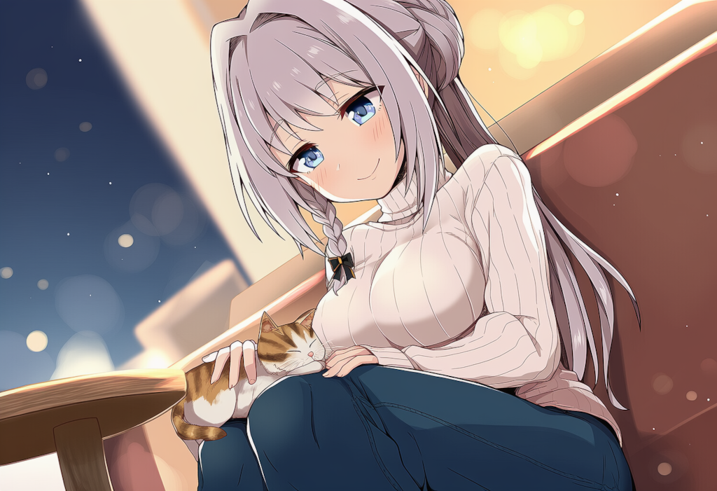 猫カフェに通うみたまさん