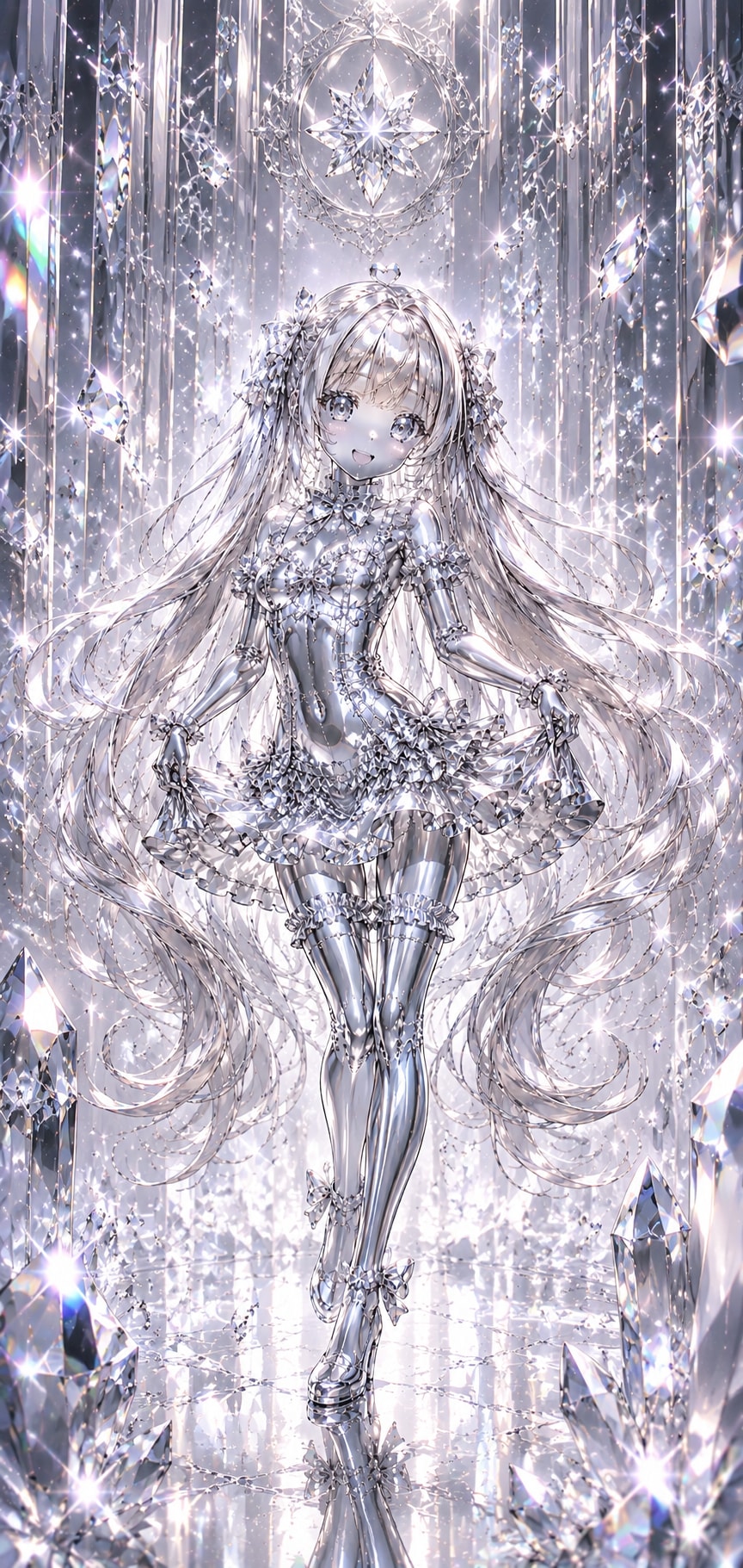 白金世界の少女 | の人気AIイラスト・グラビア