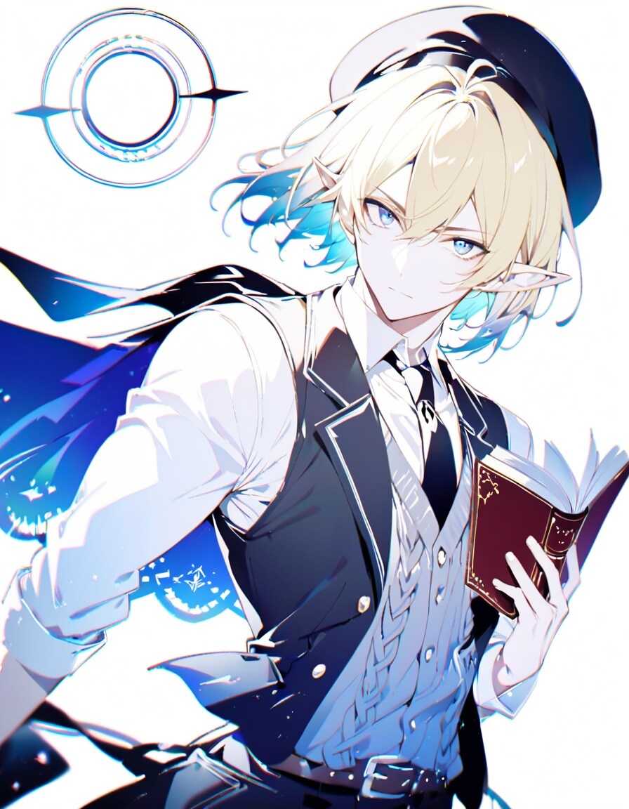 高等魔法学院のエルフ男子XL