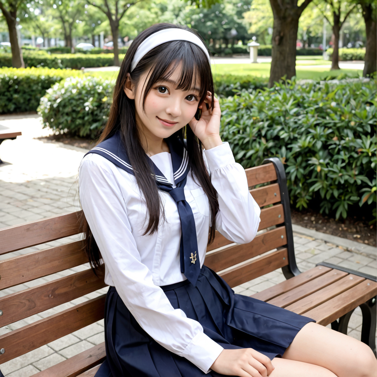 図書委員の早紀② | の人気AIイラスト・グラビア