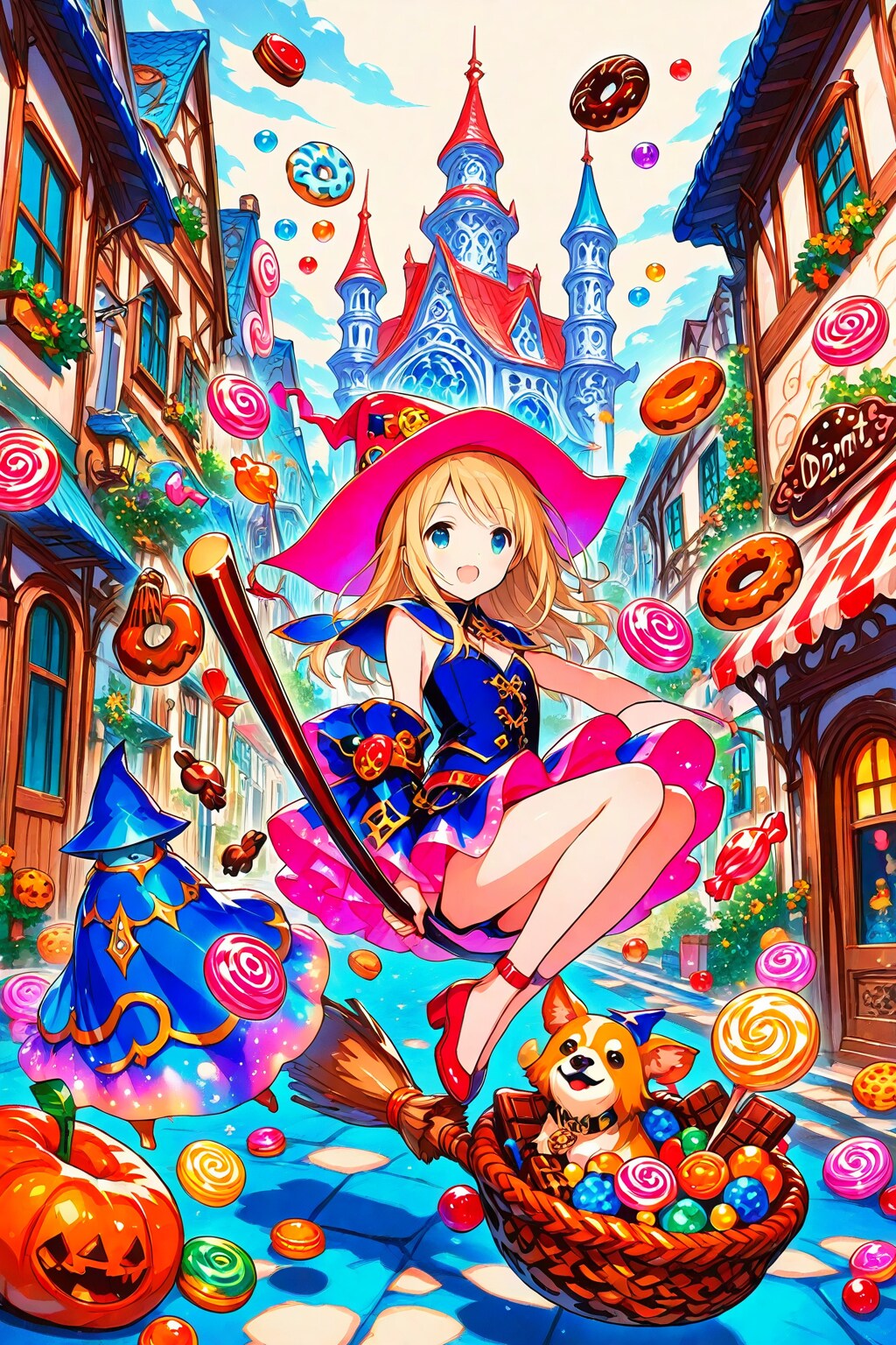 ドーナツと魔女