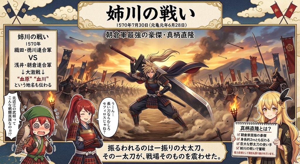 7月30日は姉川の戦いの日