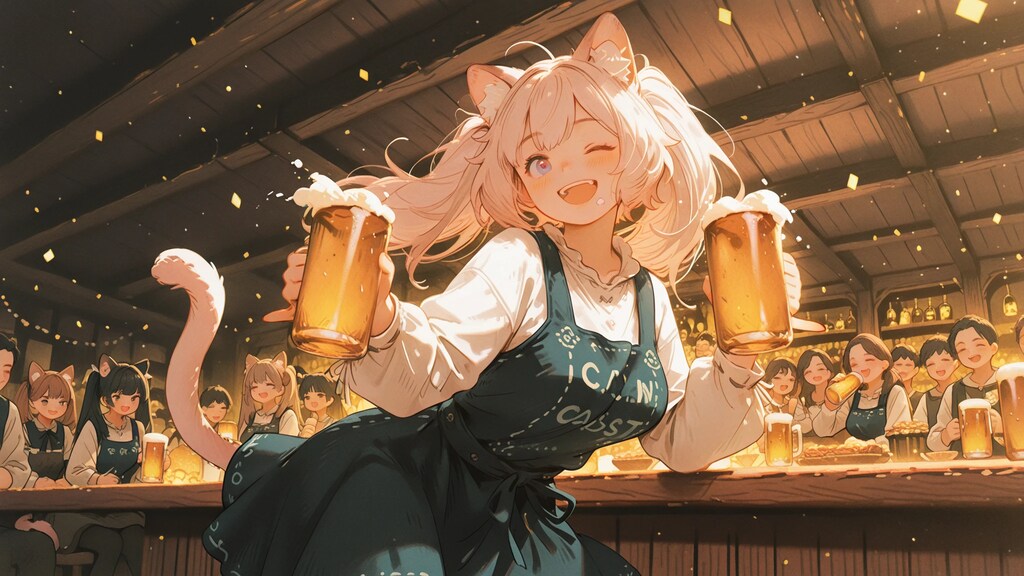 【人気のビアホール】「みんな楽しんでいってね！」