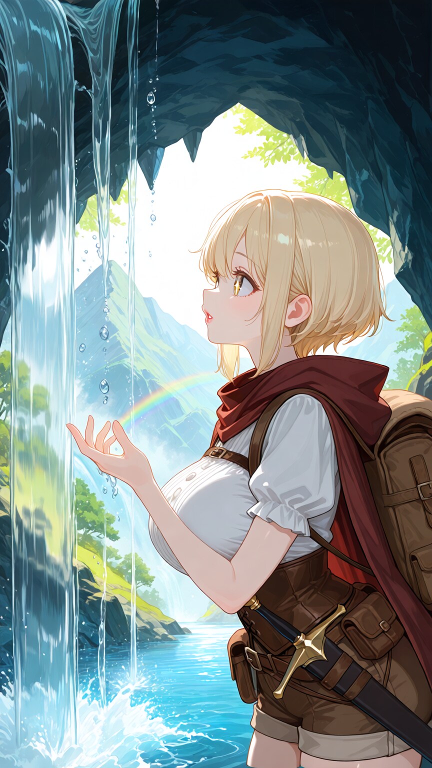 洞窟の先