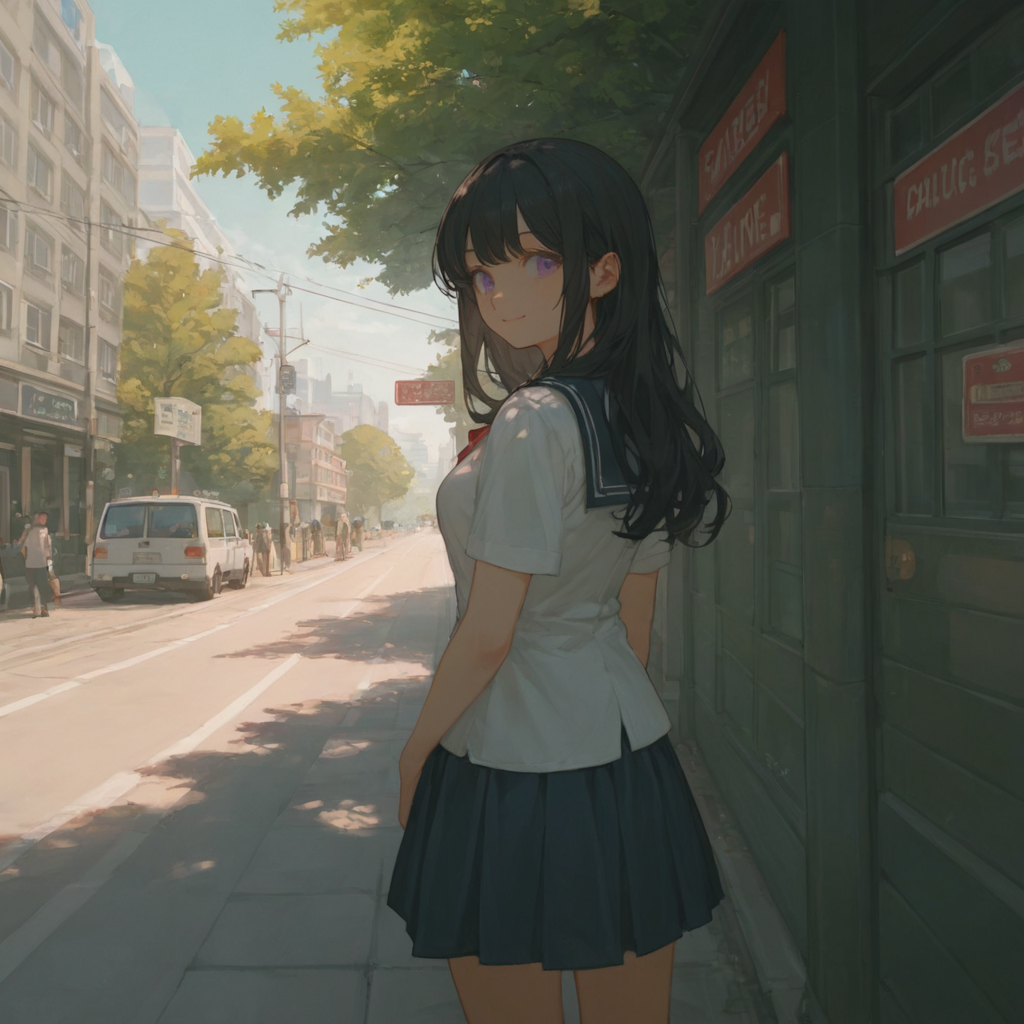 いつもの通学路