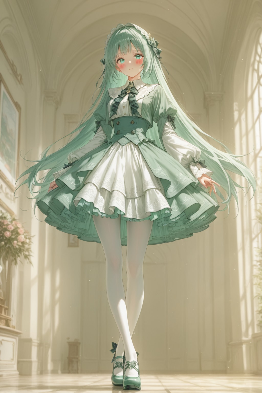 キャラクター立ち絵風。