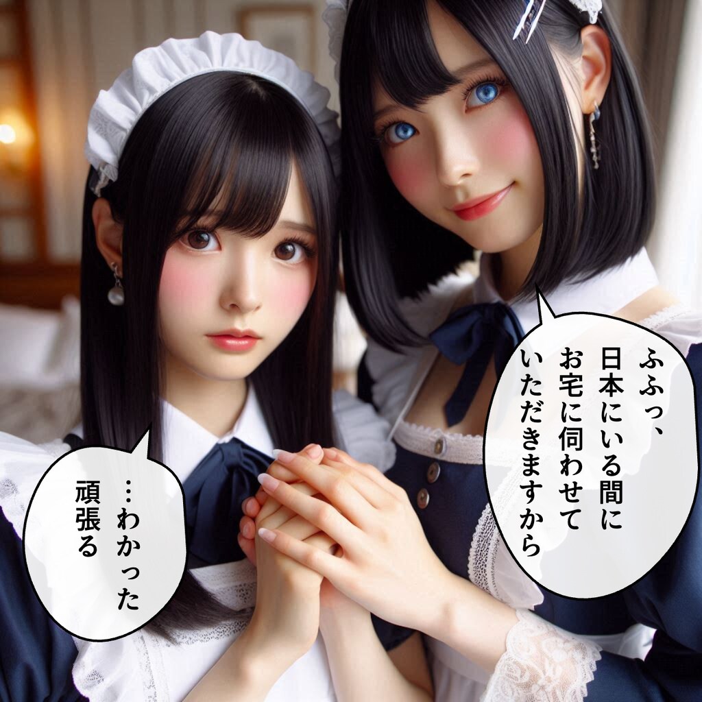 メイド2号の帰還（2）（メイド1号の場合）