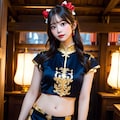 中華風の女の子です 4枚目