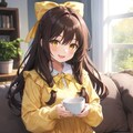 お家時間でのびのび☕💛𓂃🫧‪ 3枚目
