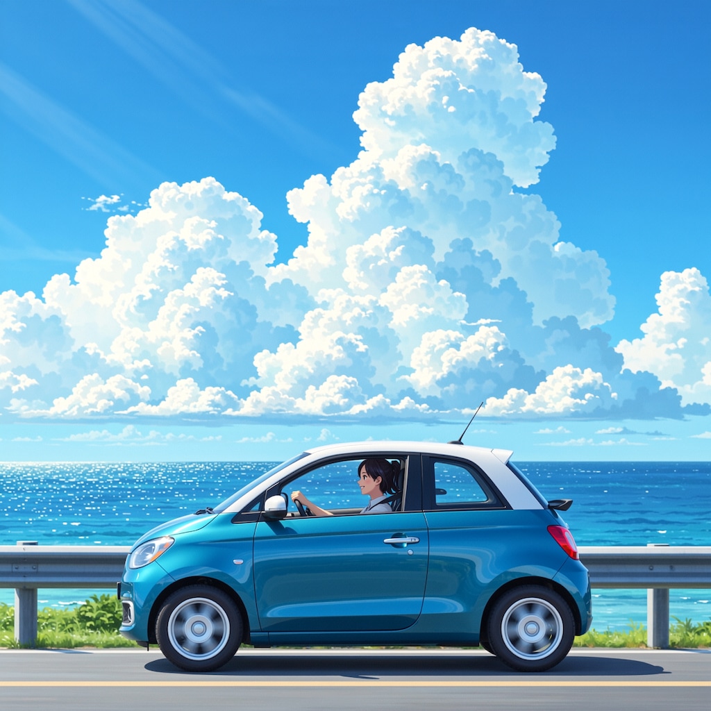 ハンドルが導く方へ