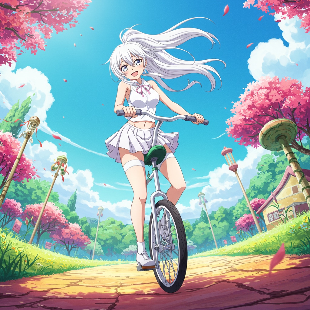 一輪車チャレンジ