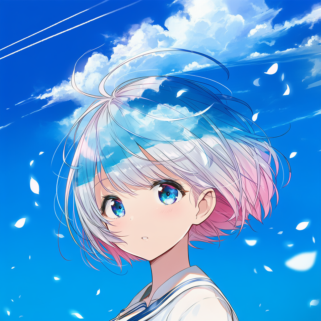 蒼い空