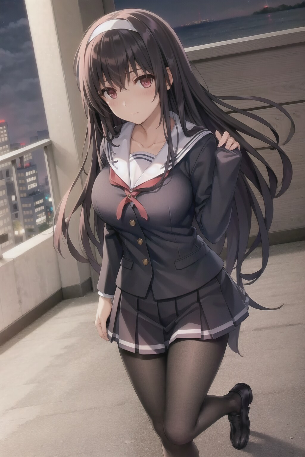 制服の女の子