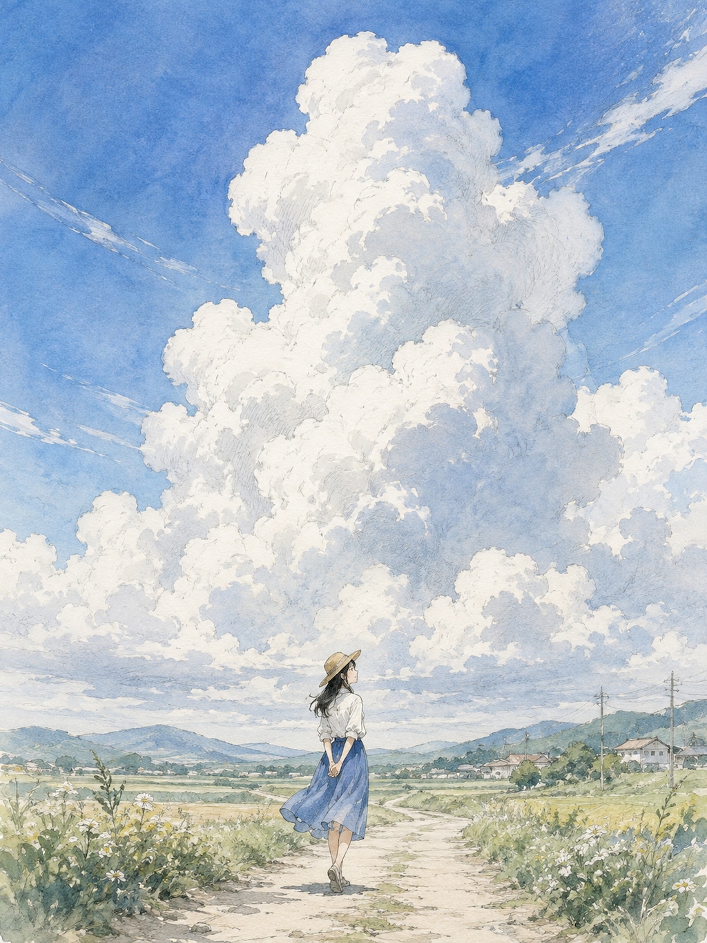 夏空と少女118