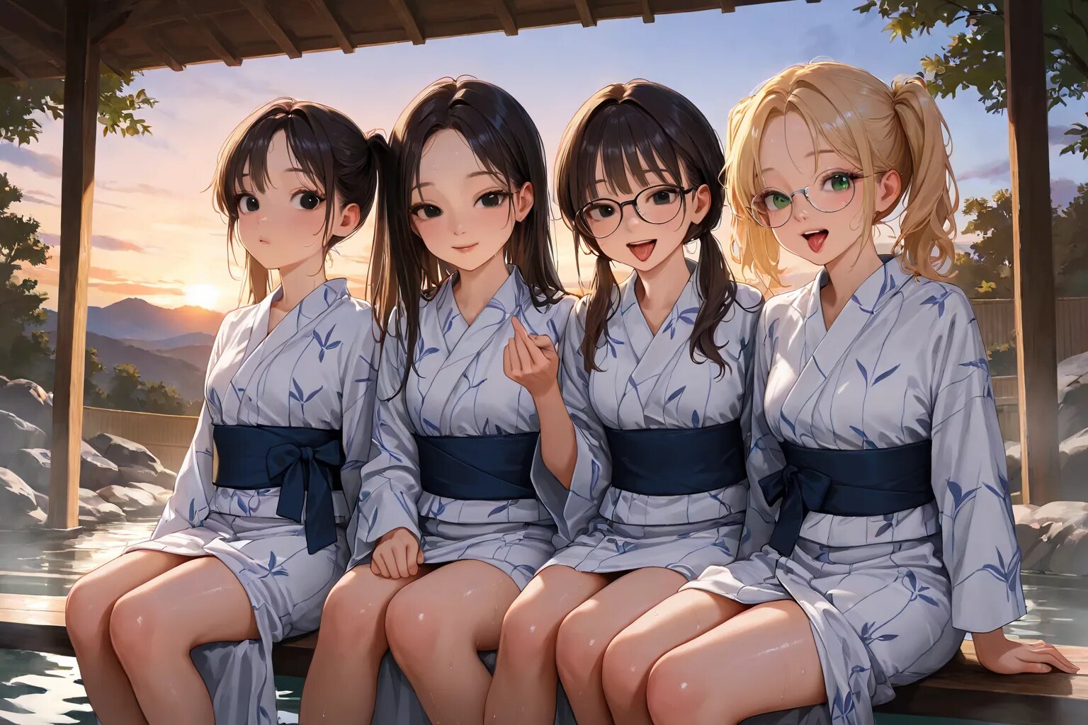 足湯2