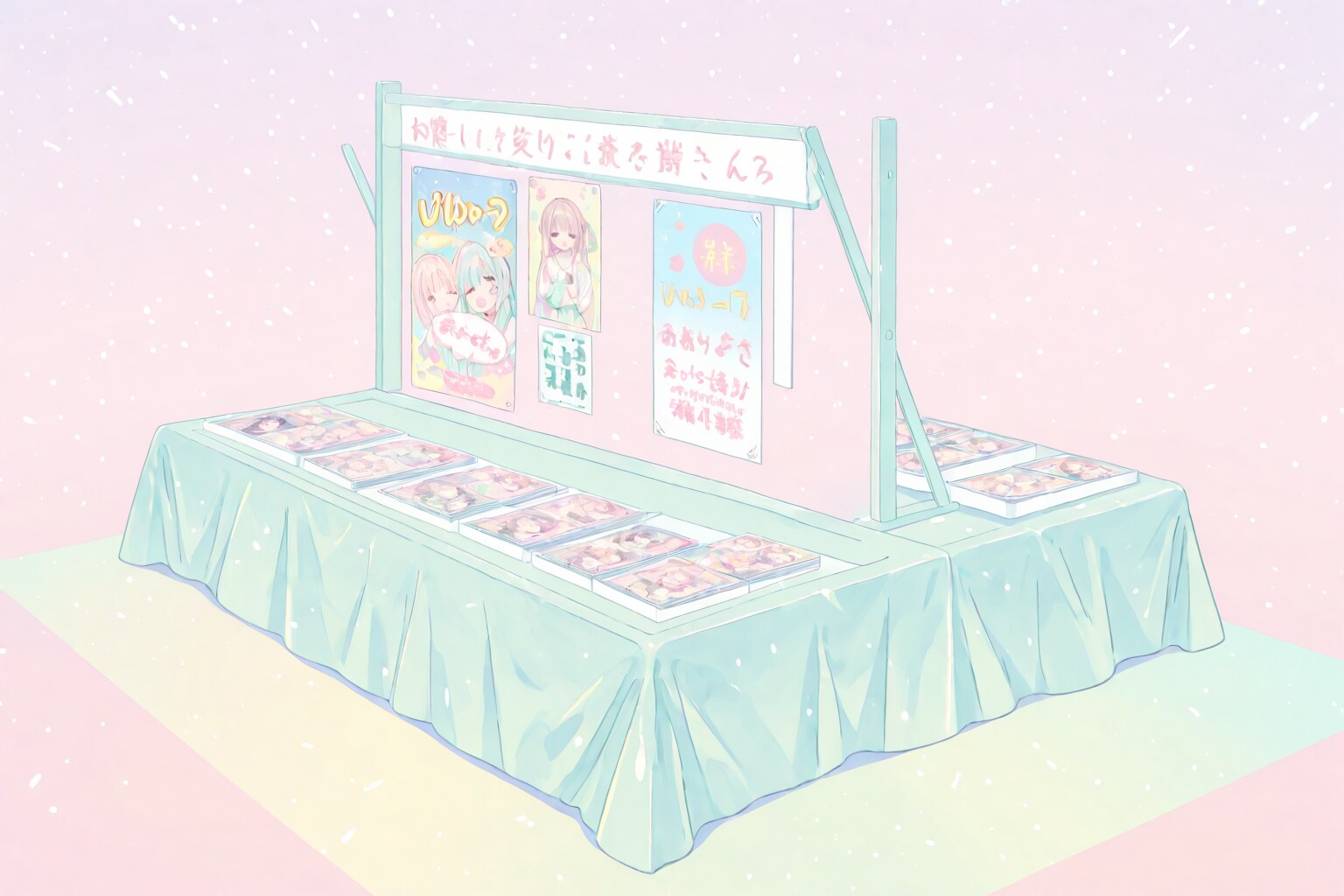 fancy booth