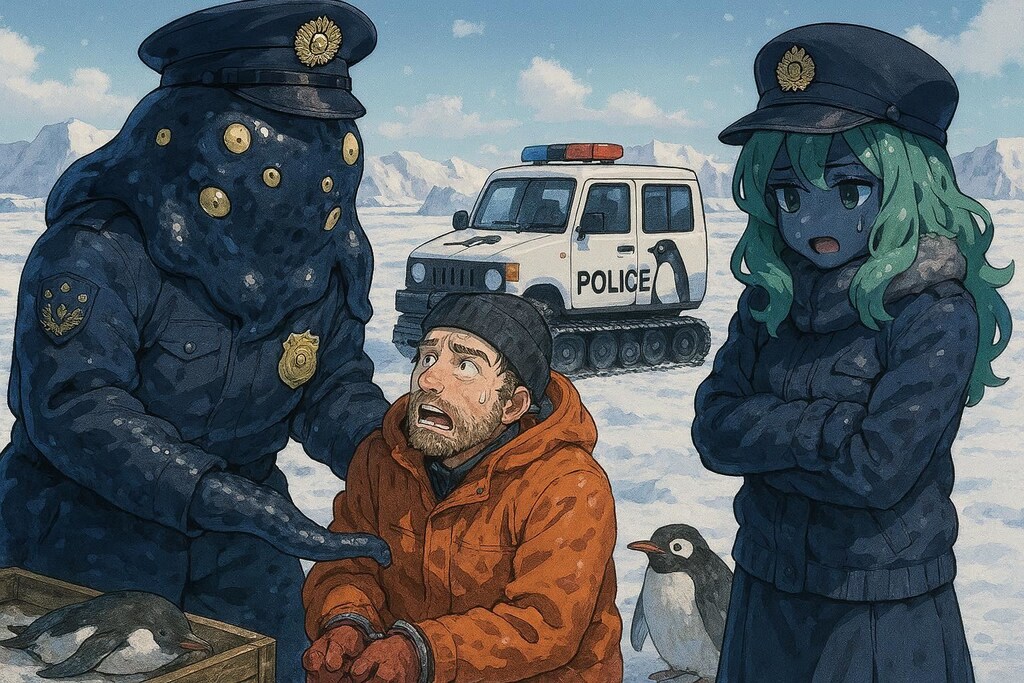 南極の犯罪を許さない！24時間密着お前ら全員確保だスペシャル