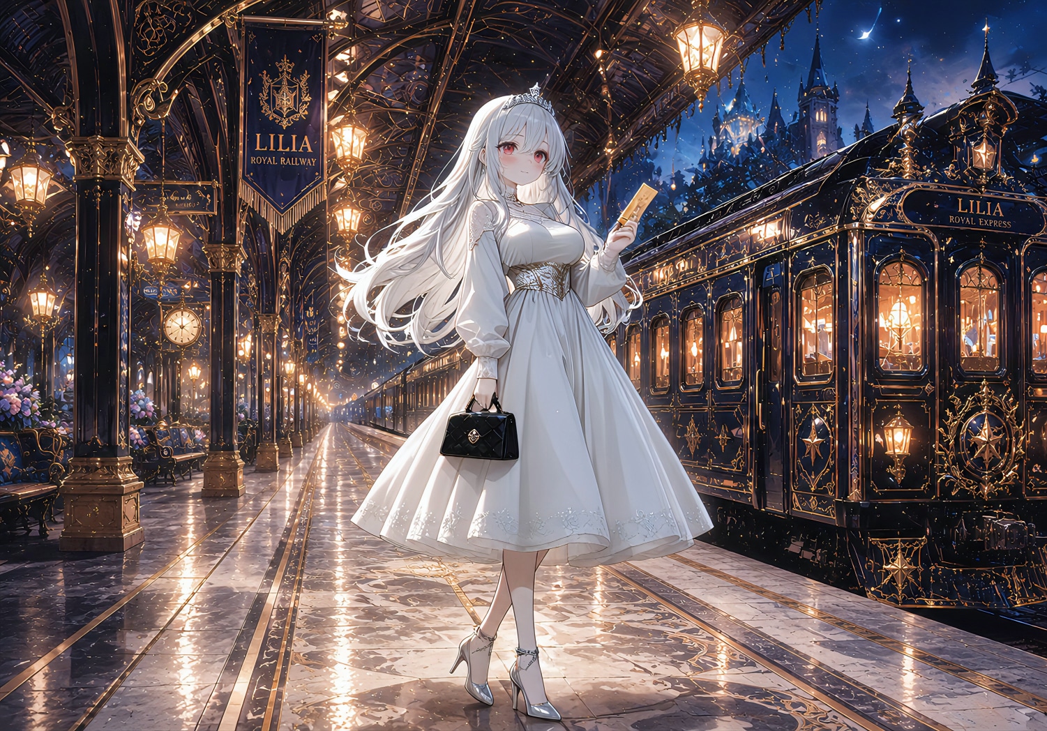 ロイヤルエクスプレス、王都を発つ