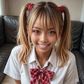 黒ギャルのパンチラ 4枚目