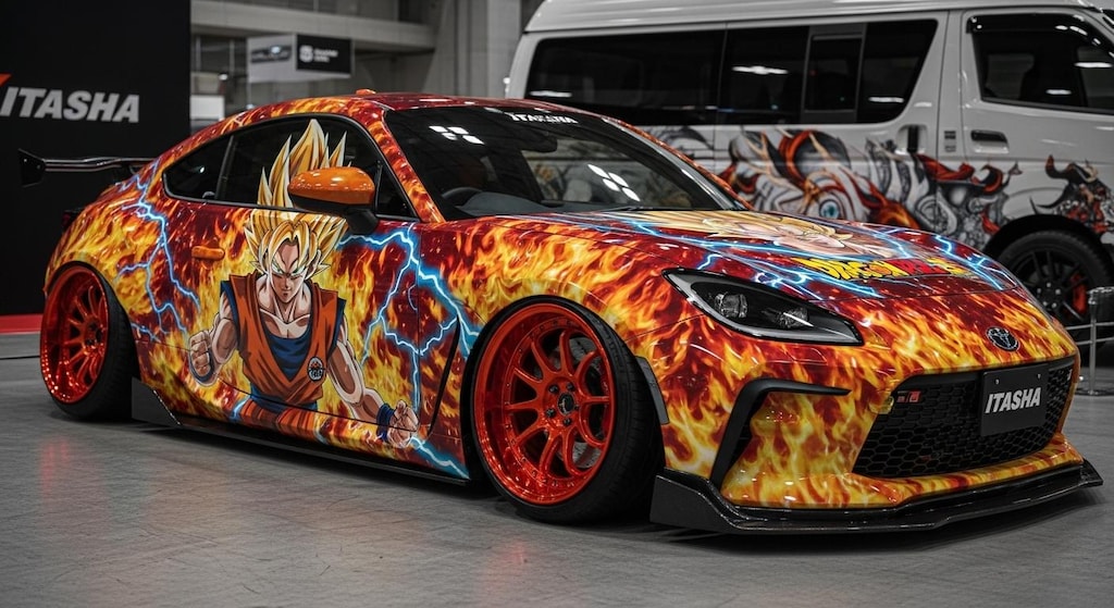 ドラゴンボール痛車GR86