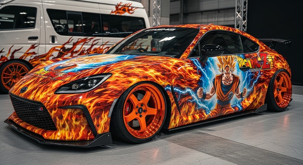 ドラゴンボール痛車GR86