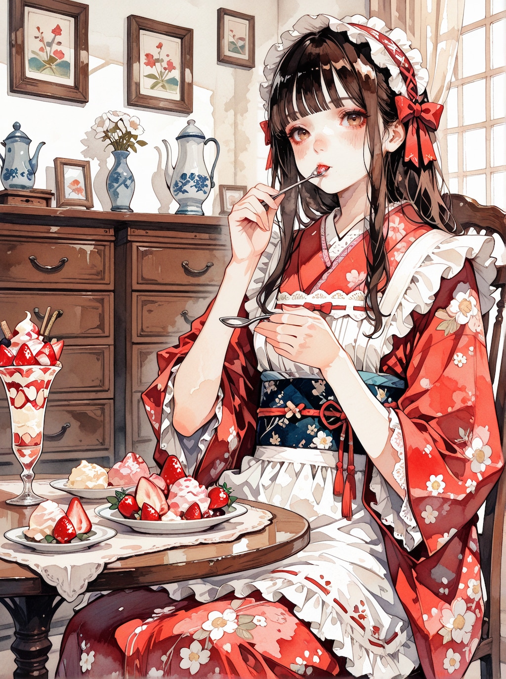 和メイドさん