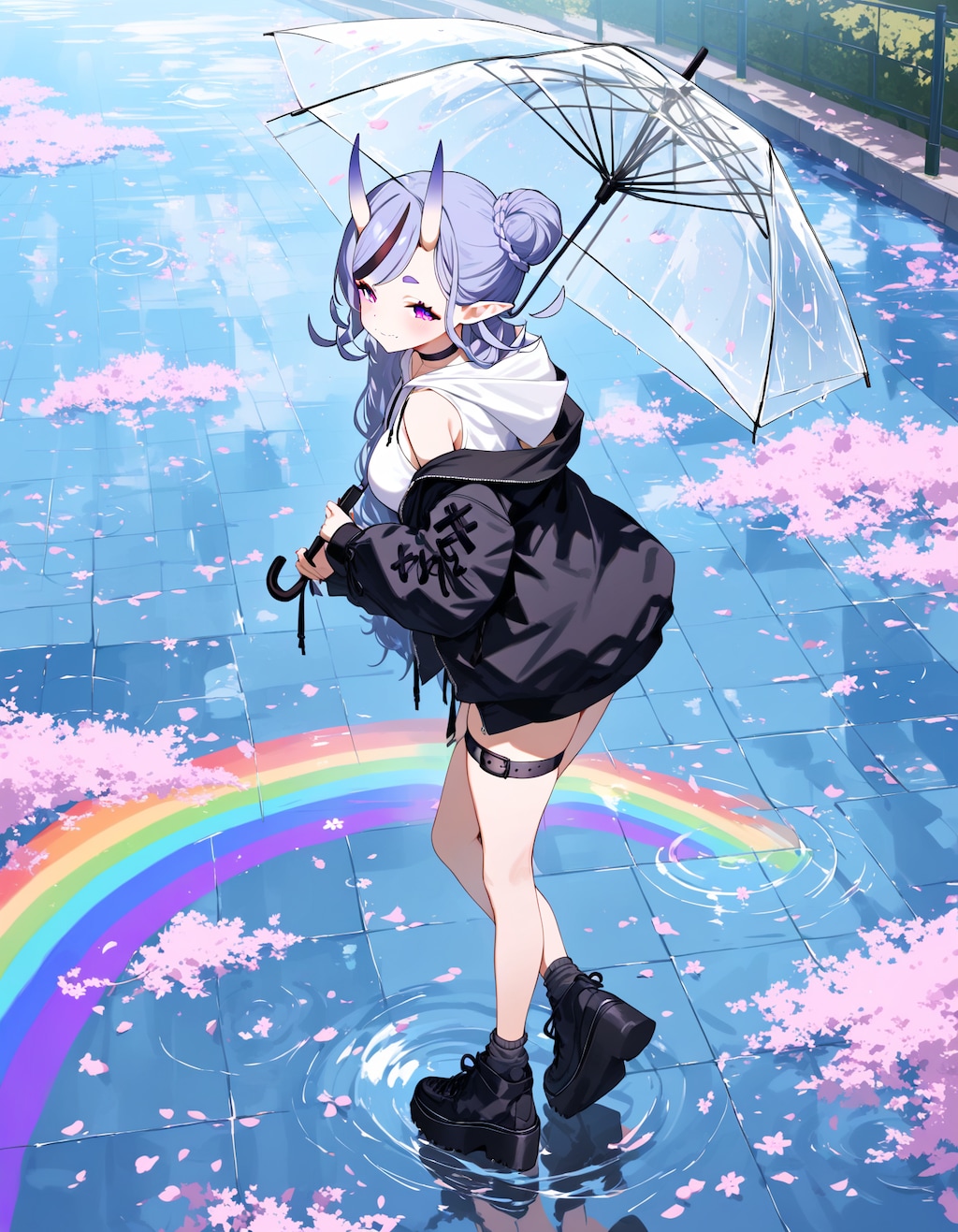 雨上がりの虹 - 竜胆尊 / にじさんじ