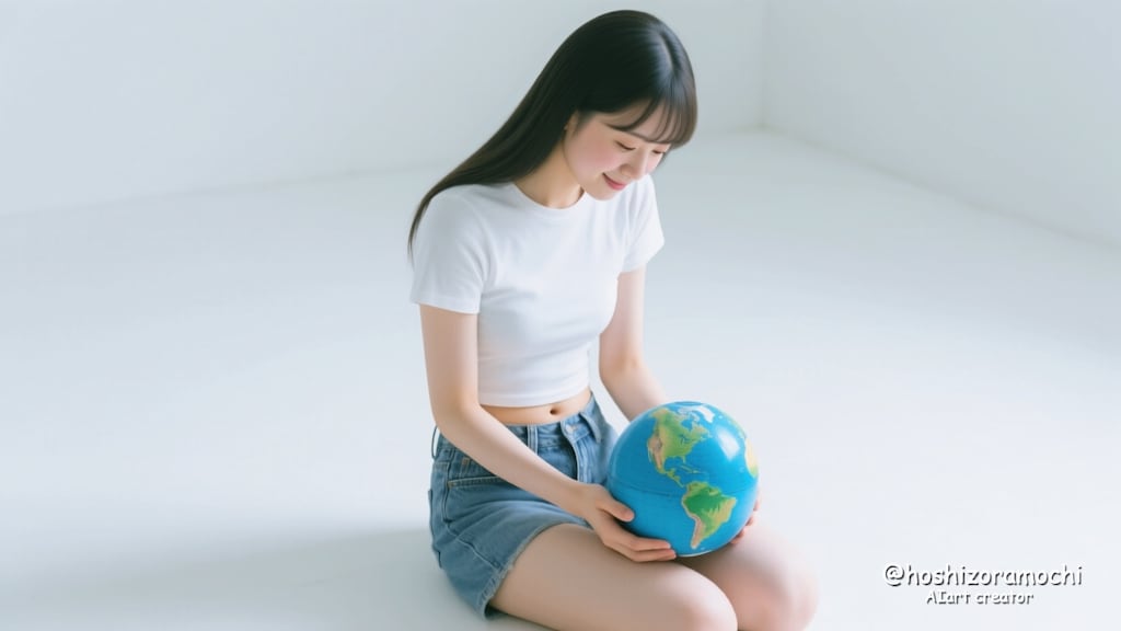 手の中の世界 🌍